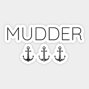 Mudder || Newfoundland and Labrador || Gifts || Souvenirs || Clothing Sticker